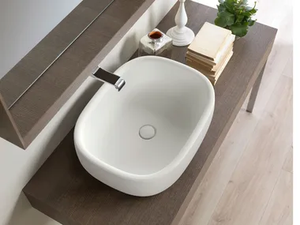 BONOLA 60 - Countertop ceramic washbasin _ Ceramica Flaminia